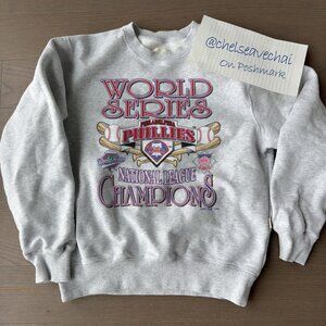 Vintage 1993 Philadelphia Phillies Sweatshirt, MLB Phillies World Series Shirt